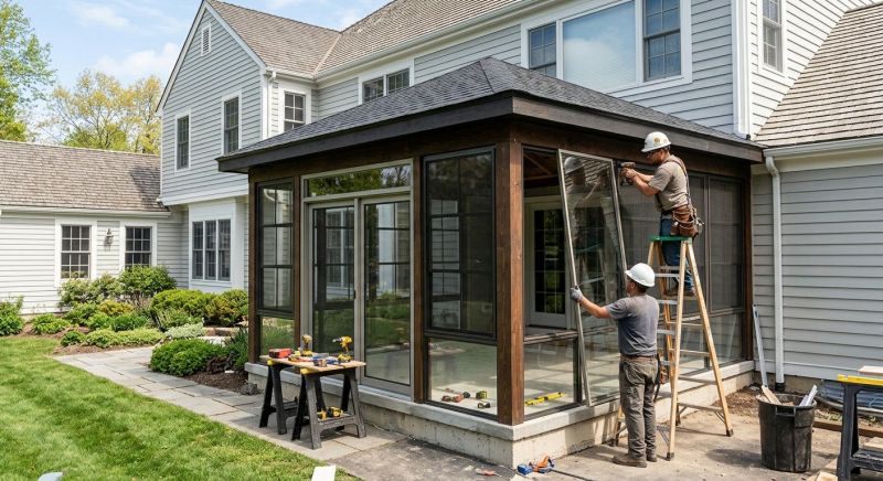 Enclosed Patio Installation Service