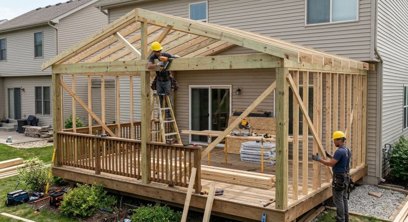 Deck Enclosure Installation in Seattle, WA