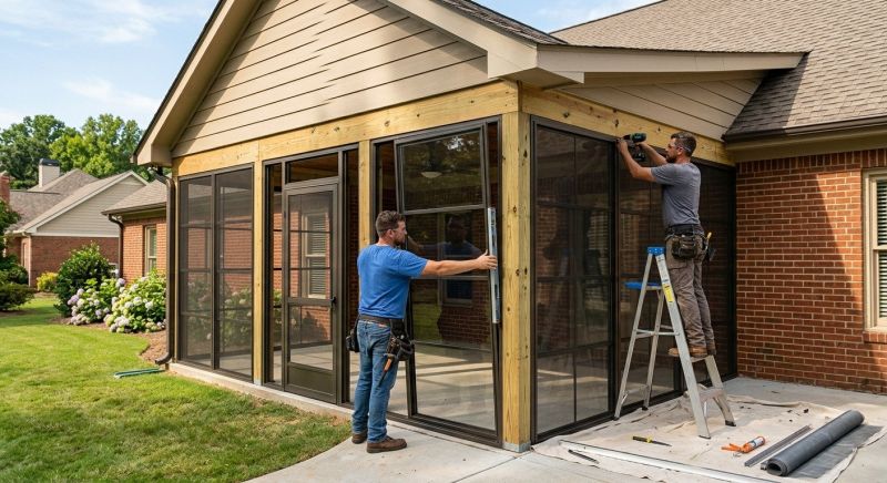 Enclosed Porch Construction in Cincinnati, OH