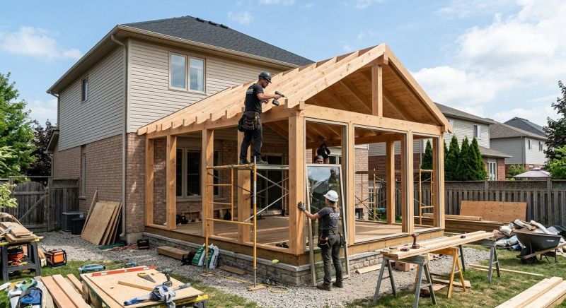 Sunroom Addition Construction in Nashville, TN
