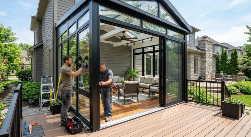 All Season Room Installation in Asheville, NC