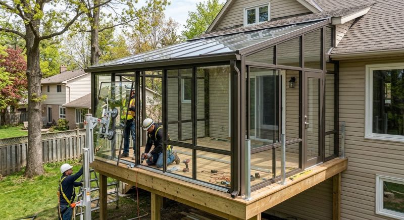 Deck Enclosure Construction in Austin, TX