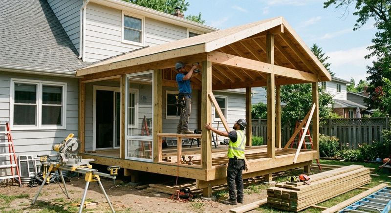 Enclosed Deck Installation in Chattanooga, TN