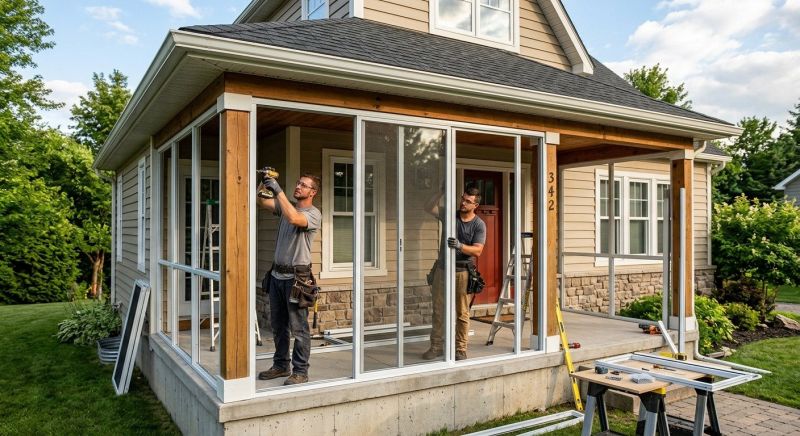 Screened In Porch Installation in Charlotte, NC