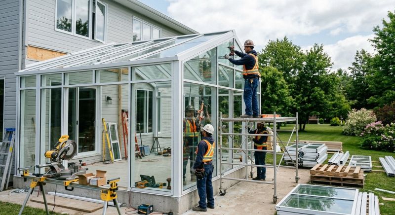 Solarium Construction in Dallas, TX