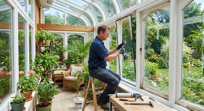 Sunroom Window Repair in Charlotte, NC